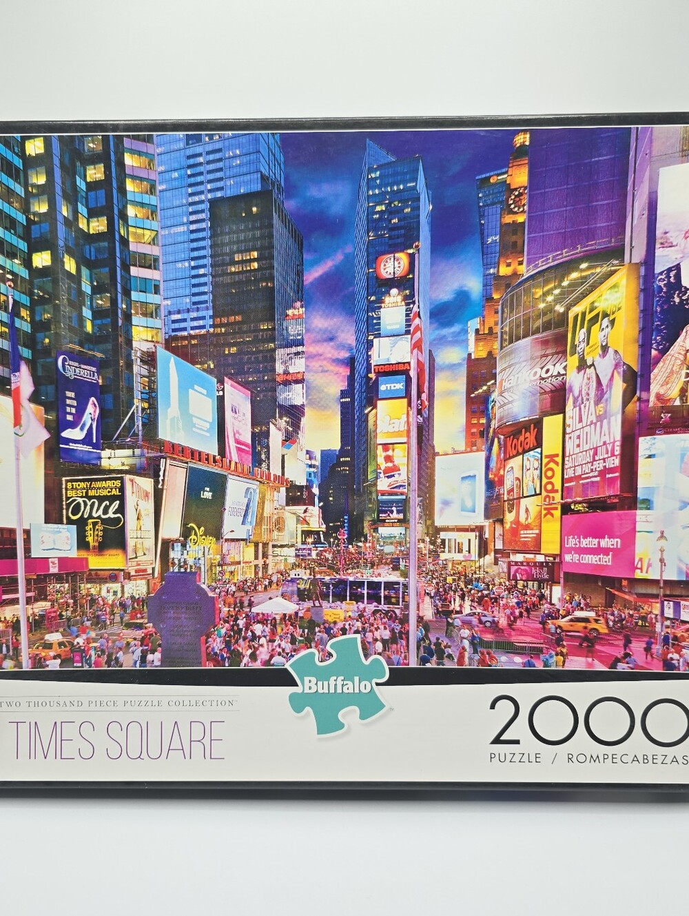 Times Square 2000 Piece Jigsaw Puzzle (New/Sealed) Buffalo Games